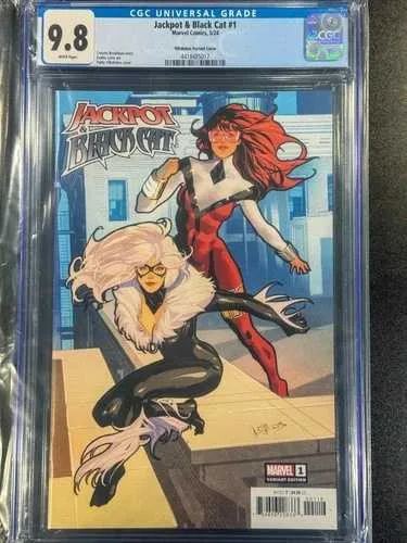 ??ジャックポット&ブラックキャット1??CGC 9.8 MINT??1:25インセンティブバリアント??送料無料??