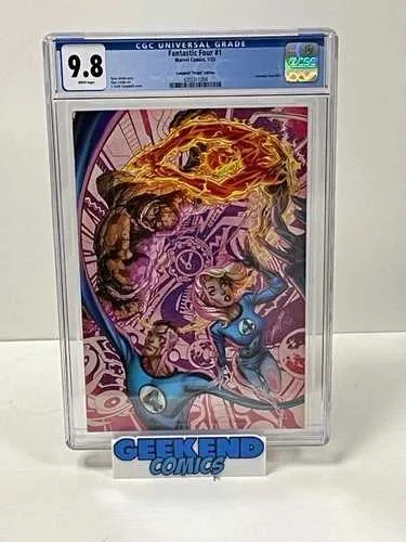ファンタスティック・フォー #1 J.スコット・キャンベル ヴァージン 1:100 ヴァリアント CGC 9.8