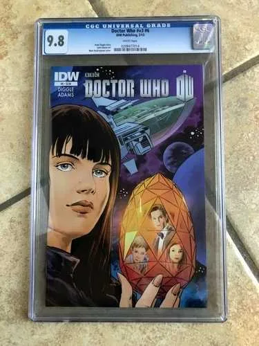 ドクター・フー #6 cgc 9.8 11代目ドクター 進行中 IDW 2013年からエイミーとロリーと