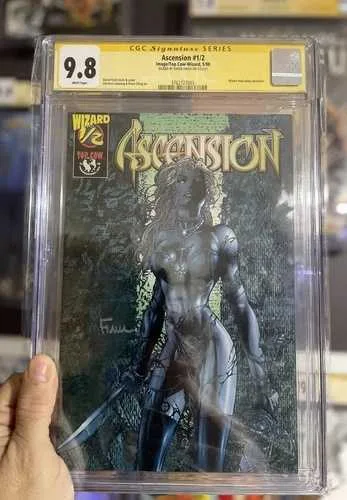 CGC 9.8 アセンション 1/2 ウィザード メールアウェイ限定 デイブ・フィンチのサイン入り??