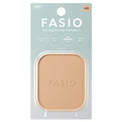 FASIO(ファシオ) エアリーステイ パウダーファンデーション 410 オークル 10g