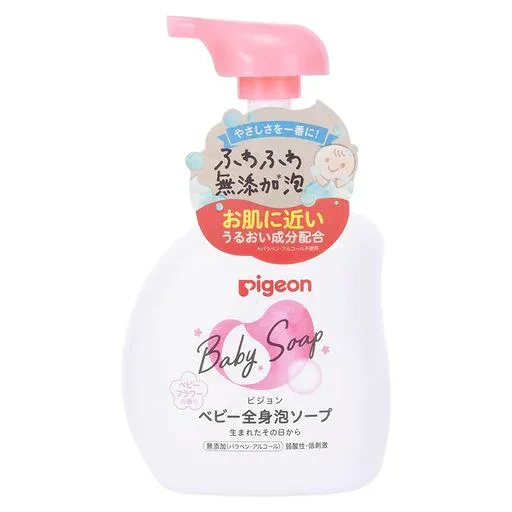 PIGEON ピジョン ベビー全身泡ソープ ベビーフラワーの香り500ml