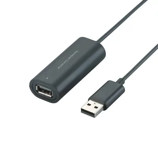 エレコム ゲームパッドコンバータ USB接続 プレステ3コントローラ対応 1ポート ブラック JC-P301UBK