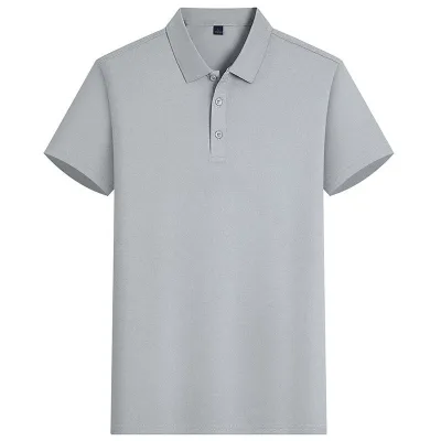 POLO Shirt, Men's, Short Sleeve, Collared Shirt, T-Shirt, Polo Shirt Top, Men's, Spring/Summer, Comfortable, Breathable, Moisture Absorbent, Quick Drying, Men's, Plain, Simple, Business, Casual, Everyday Use, Business Casual, Commuting, Office, Black, Navy, Gray, Cool, Black, Navy