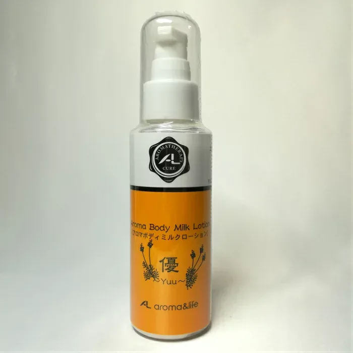 優シリーズ アロマボディミルクローション 100ml 保湿成分ホホバオイル配合