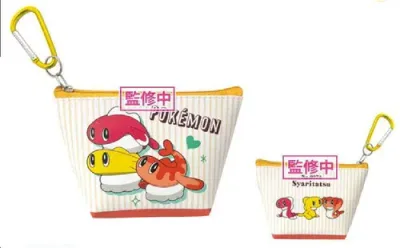 【全品 送料無料!】 ポケットモンスター カラビナ付き船型ミニポーチシャリタツ ポケモン ゲーム アニメ 映画 ケース 小物入れ メイク 化粧 コスメ 収納 キーホルダー キーリング 雑貨 グッズ かわいい