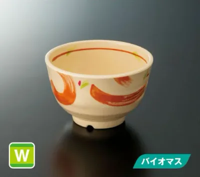 花囃子 12cm 丼 M-121A スリーラインメラミンウェア2026