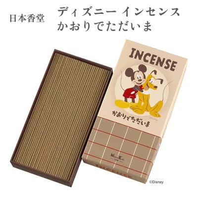 日本香堂 お香 ディズニー インセンス かおりでただいま 約90g