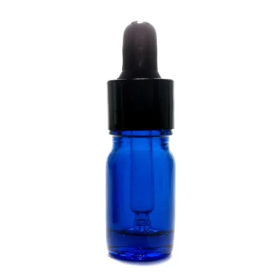 アロマ遮光瓶 5mL コバルト【スポイド付きキャップ】