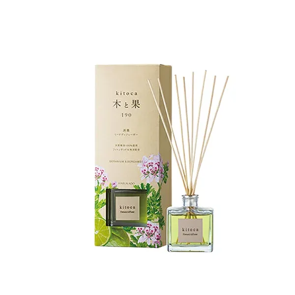 木と果|リードディフューザー|ゼラニウム&ベルガモット|190ml