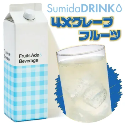 スミダ 4Xグレープフルーツ 1L【お酒ではありません】