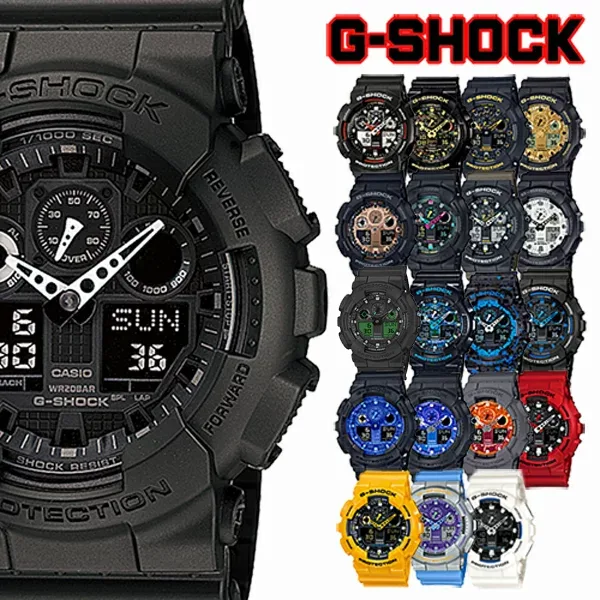 CASIO G-SHOCK アナデジ メンズ 腕時計 国内モデル 海外モデル GA-100-1A1 GA-100-1A4 GA-100CY-1A GA-100CF-1A9JF GA-100GGB-1A9 GA-100MMC-1A GA-100MF-1A GA-100TU-1A3 GA-100WD-1A GA-100B-7AJF GA-100CB-1AJF GA-100ST-2A GA-100-1A2 GA-100BP-1A