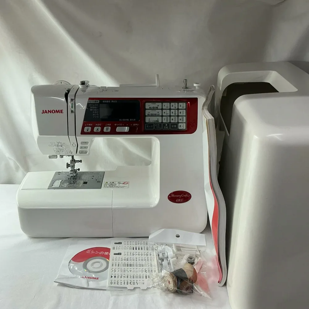 JANOME 電子ミシン MemoryCraft4900 809型【中古】