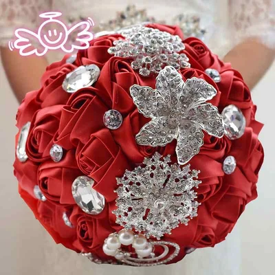 ウェディングブーケ 花嫁 ブライダル 結婚式 披露宴 前撮り フォトウェディング 造花 アートフラワー フェイクフラワー 高級感 リアル 美しい 花束 捧花 エレガント レッド パープル ピンク ホワイト ゴールド