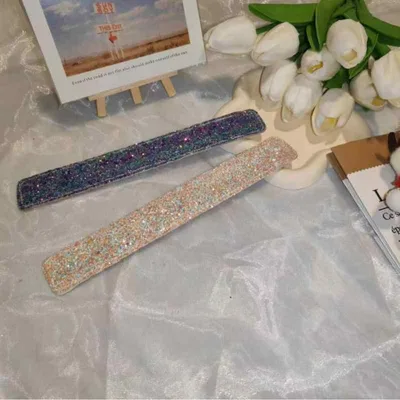 ブレスレット レディース 反光 反射 リフレクター パタパタ アクセサリー パッチンバンド おもちゃ PVC レトロ ポップ 星 星柄 かわいい ガールズ ホワイト パープル 腕輪 小物