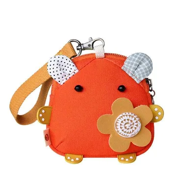 コインケース レディース ミニ財布 帆布 小銭入れ ミニポーチ キャンバス 撥水 バイカラー キャラクター かわいい おしゃれ 旅行 小物入れ 通学