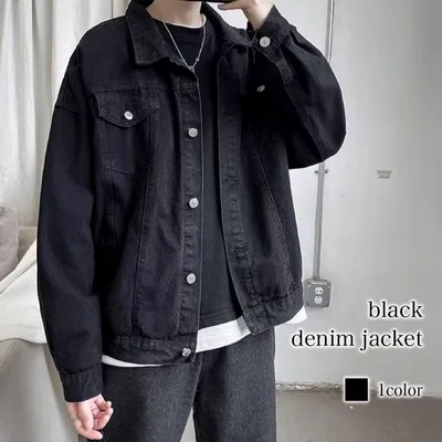 【\クーポン利用で20%OFF!/】 デニムジャケット メンズ ブラックデニムジャケット 大人 ジャケット ダメージ 50代 黒 ブルゾン 大きいサイズ デニムシャツ 春 アメカジ ジージャン 黒 おしゃれ 冬 ブランド デニム コート セール オーバーサイズ 秋 アウター