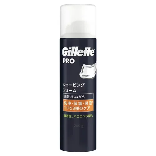 P&G ジレットPRO シェービングフォーム 245g