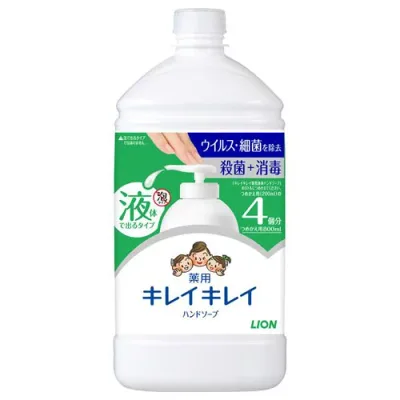 ライオン キレイキレイ 薬用液体ハンドソープ 詰替用 800ml