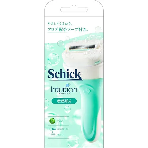 シック イントゥイション 敏感肌用 ホルダー 刃付き+替刃1個