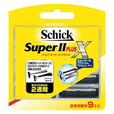 シック スーパーIIプラスX 替刃 9コ入
