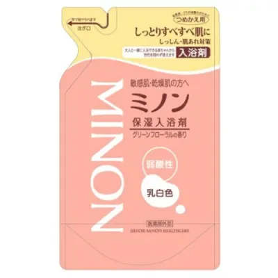 第一三共 ミノン 薬用保湿入浴剤 詰替え用 400ML