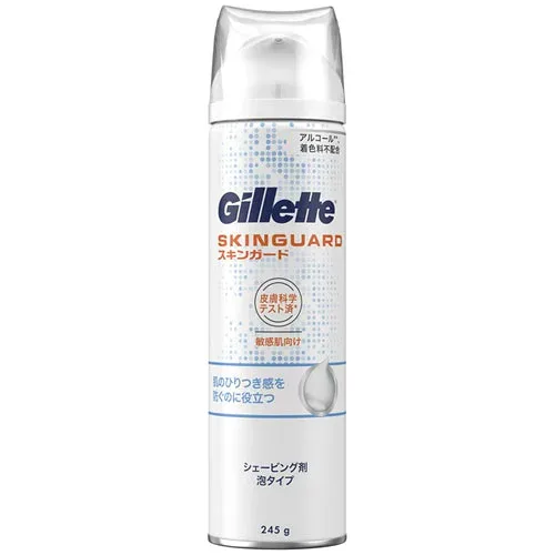 P&G ジレット スキンガード フォーム シェービング用 泡 タイプ 245g