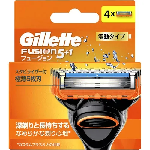 P&G ジレット フュージョン パワー 替刃 4B 4個入
