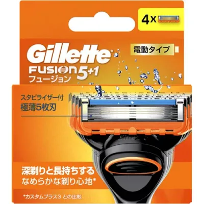 P&G ジレット フュージョン パワー 替刃 4B 4個入