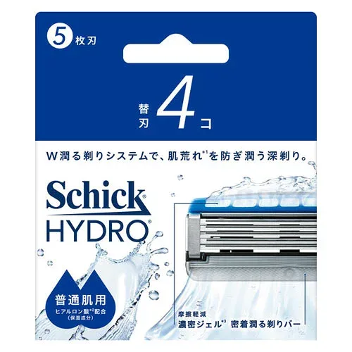 シック ハイドロ 普通肌 替刃 4個