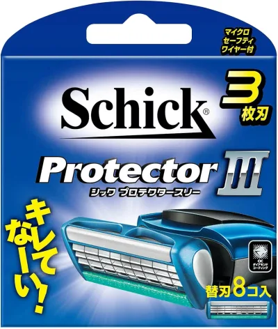 【送料無料】【Schick】シック プロテクタースリー 替刃 8個入