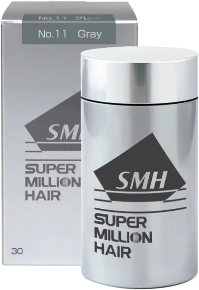 【送料無料】スーパーミリオンヘアー グレー 30g