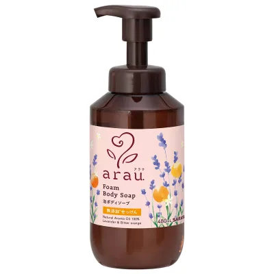 【合算3300円以上で注文可能】サラヤ アラウ 泡ボディソープ 泡ポンプ 480ml