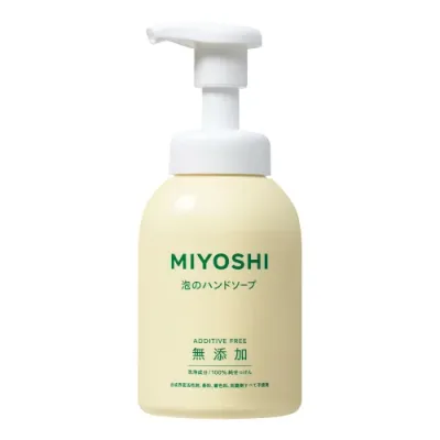 ミヨシ石鹸 無添加 せっけん 泡のハンドソープ (350mL)