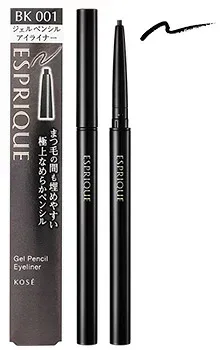 コーセー エスプリーク ジェルペンシル アイライナー ブラック BK001 (0.1g) ESPRIQUE