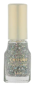 ちふれ化粧品 ネイル エナメル 003 シルバー系ラメ (1個) CHIFURE ネイルカラー マニキュア