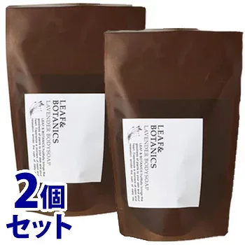 《セット販売》 松山油脂 リーフ&ボタニクス ボディソープ ラベンダー つめかえ用 (370mL)×2個セット 詰替え用 LEAF&BOTANICS L&B