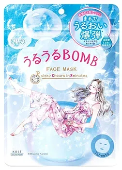 コーセー クリアターン うるうるBOMBマスク (7枚入) フェイスマスク シートマスク