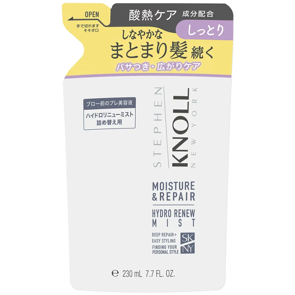 コーセー スティーブンノル ハイドロリニュー ミスト モイスチュアリペアA つめかえ用 (230mL) 詰め替え用 洗い流さないトリートメント