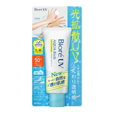 花王 ビオレ UV アクアリッチ ライトアップエッセンス SPF50+ PA++++ (70g) 日焼け止め 紫外線