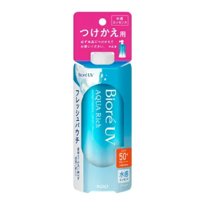 花王 ビオレ UV アクアリッチ ウォータリーエッセンス フレッシュパウチ つけかえ用(120g) SPF50+/PA++++ 日焼け止め