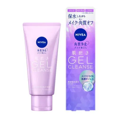 花王 ニベア肌磨きジェルクレンズ 130g メイク落とし 洗顔 クレンジング