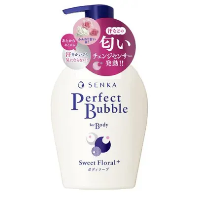 ファイントゥデイ SENKA パーフェクトバブル フォーボディ スウィートフローラル f 500mL センカ 専科 ボディソープ ボディウォッシュ