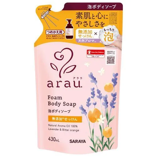 サラヤ アラウ.泡ボディソープ詰替 430ml arau.