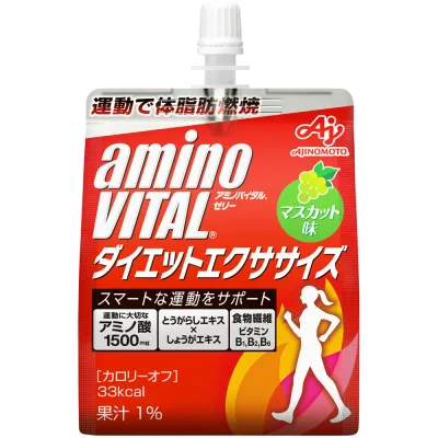 アミノバイタルゼリーダイエットエクササイズ 180gウェルパーク【税込3980円以上で送料無料】▲B2