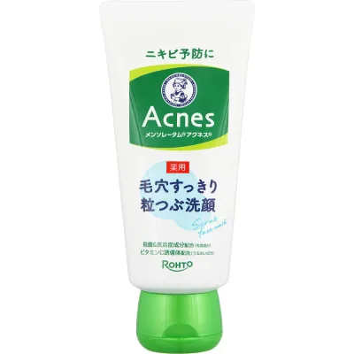 メンソレータムアクネス薬用毛穴すっきり粒つぶ洗顔▲B2