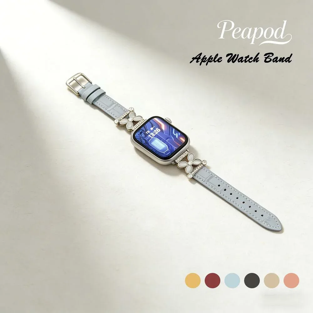 本革 牛革 Apple watch S11 10 交換バンド Apple watch S11 9 交換ベルト Apple watch S11 8 バンド Apple watch S11 7 ベルト 穴留め式 ストーン ステンレス キラキラ 上質 上品 ベルト バンド 装着簡単 脱着簡単 快適 日常 フィット感 交換バンド 着替 クリスマス