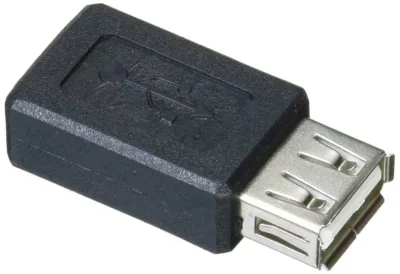 エスエスエーサービス USB A変換コネクタ (Aメス/miniメス)