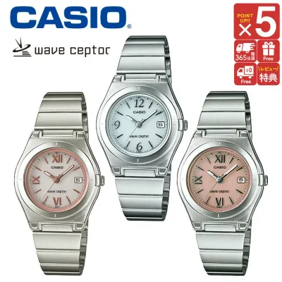 カシオ ソーラー電波時計 カシオ 腕時計 レディース 電波ソーラー腕時計 CASIO 正規品 お祝 進学 就職 LWQ-10DJ-4A1JF LWQ-10DJ-7A1JF wave ceptor 女性 新生活 御祝 社会人 学生 入学 就職 還暦 誕生日 ギフト 実用的 プレゼント ポイント5倍