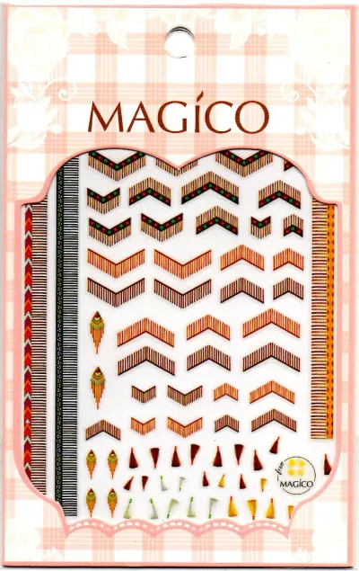 MAGICO ネイル ステッカー シール MGC11 ノマド ボロロ